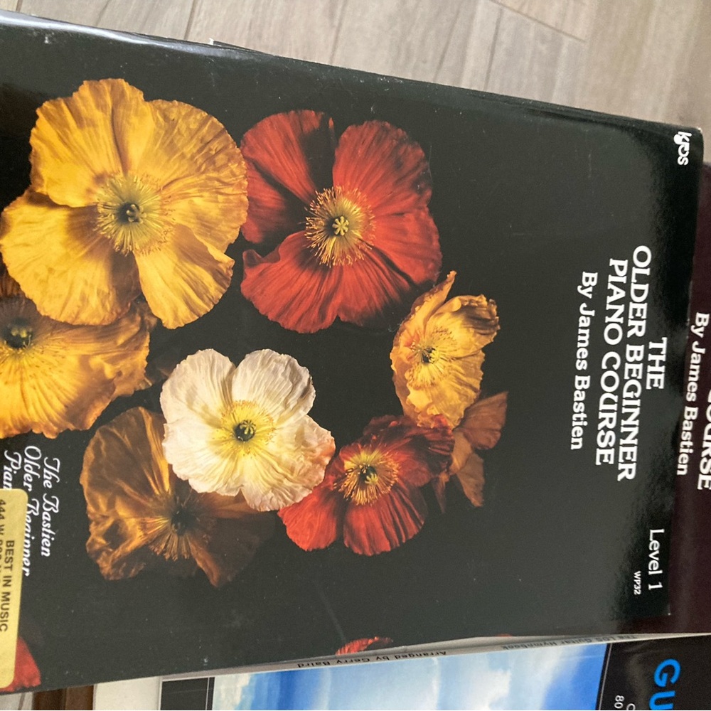 Older Beginner Piano Course by James Bastien